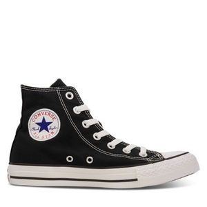 black all star converse chuck taylors W 8.5